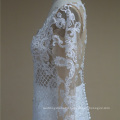 Q029 Luxury Mermaid Wedding Dress Long Sleeve Lace Sexy Applique Wedding Dresses